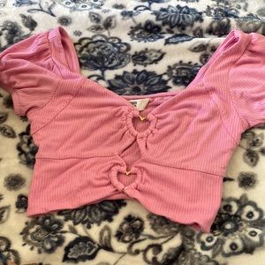 Madden NYC pink love top